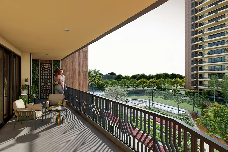 Expansive 10 Ft. Sun Deck: Your Private Oasis
