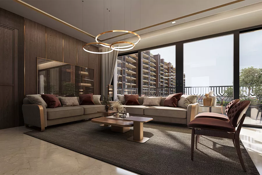 Living Spaces Flow Elegantly and Naturally